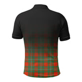 MacGregor Ancient Tartan Crest Polo Shirt - Thistle Black Style